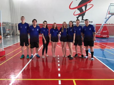 2ª ETAPA DO PARANAENSE DE BADMINTON - Equipe de Badminton da Secretaria Municipal de Esportes conquista ótimas colocações