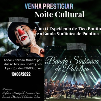 Sinfônica de Palotina vai se apresentar em Noite Cultural em Francisco Alves