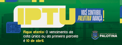 prefeitura palotina- campanha IPTU