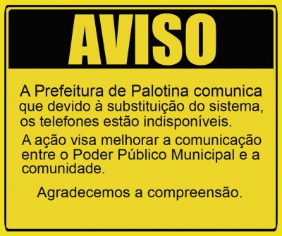 Comunicado importante.