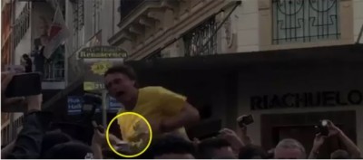 Jair Bolsonaro leva facada durante ato de campanha em Juiz de Fora