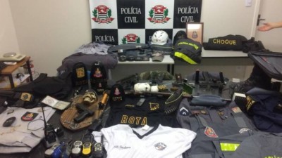 SP - Suspeitos usavam uniformes da PM para extorquir traficantes