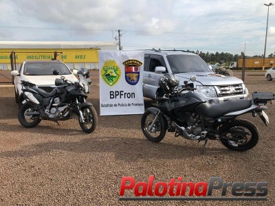 BPFRON CUMPRE MANDADO DE BUSCA E APREENSÃO E RECUPERA VEÍCULOS ROUBADOS E CLONADOS DURANTE OPERAÇÃO MEROM EM ATUAÇÃO COM O G.O.A DA POLÍCIA CÍVIL