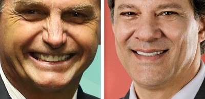 Presidente do Brasil 2018: Bolsonaro e Haddad no segundo turno nas Eleições