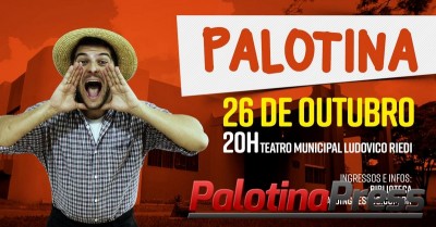 Badin se apresenta dia 26 em Palotina