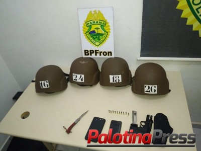 BPFRON APREENDE ARMA DE FOGO APÓS ABORDAGEM DURANTE OPERAÇÃO CPFRON