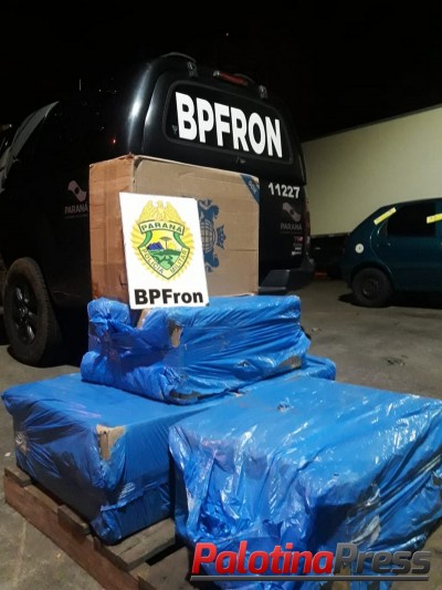 BPFron apreende cigarros contrabandeados na cidade de Foz do Iguaçu - PR