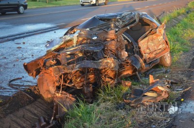 Acidente fatal entre Marechal e Toledo tira vida de jovem