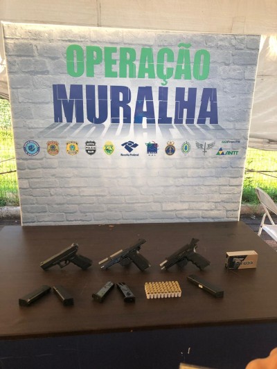 BPFRON APREENDE ARMA, MUNICÕES E VEICULO EM ACÕES DISTINTAS NA FRONTEIRA