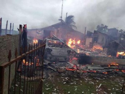 Tiroteios seguidos de incêndios aterrorizam moradores de Francisco Alves