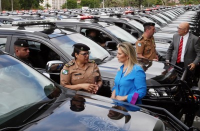 BPFron recebe 13 camionetes para reforçar a segurança na região de fronteira