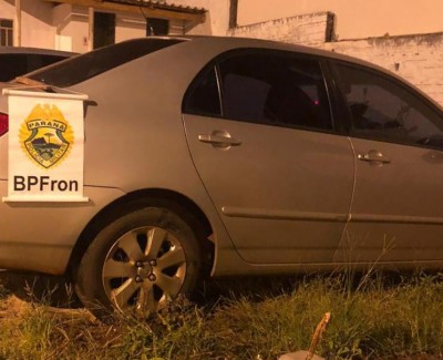 BPFRON RECUPERA VEÍCULO FURTADO NA CIDADE DE MATELÂNDIA-PR