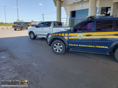 PRF DE GUAÍRA RECUPERA HILUX TOMADA DE ASSALTO