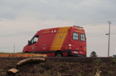 TROTE MOBILIZA SAMU, BOMBEIROS E HELICÓPTERO DO SAMU EM ASSIS CHATEAUBRIAND