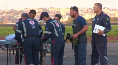 Menina baleada durante assalto em Guaíra recebe alta hospitalar