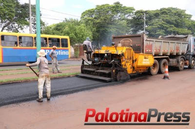 Primeira etapa do recape deverá ser concluída nesta quinta-feira