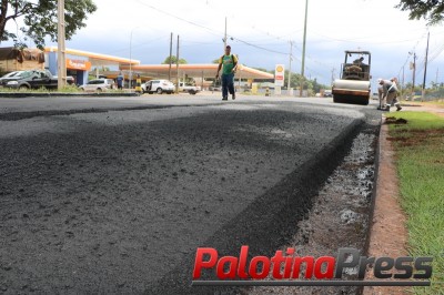 Prefeitura avança com recape na Avenida Independência