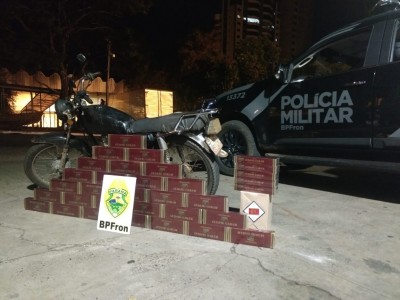 BPFRON PRENDE HOMEM COM CONTRABANDO NA CIDADE DE FOZ DO IGUAÇU-PR