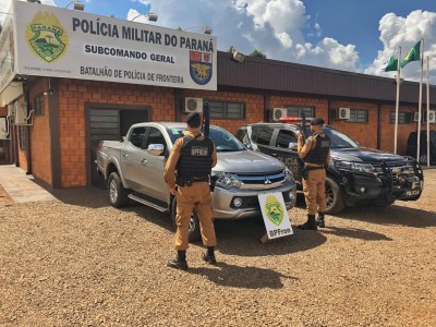 BPFRON RECUPERA VEÍCULO FURTADO EM MARECHAL CÂNDIDO RONDON