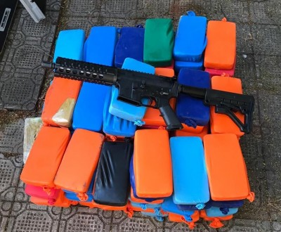 Mais de 2 milhões em crack e fuzil são apreendidos em Maringá