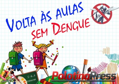 Palotina promove 4ª campanha “Volta às aulas sem dengue”