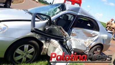 Vítima de acidente no trevo de Maripá morre no hospital