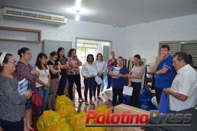 Escolas municipais recebem novos materiais esportivos 