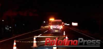 PRF  ATENDE ATROPELAMENTO COM ÓBITO EM SÃO MIGUEL DO IGUAÇU