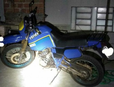Palotina - Motocicleta é apreendida com licenciamento pendente.