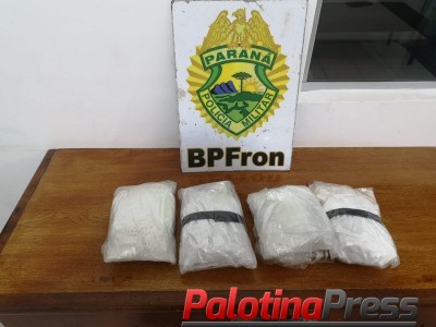 BPFRON IMPEDE QUE COCAÍNA SEJA DISTRIBUÍDA NO MERCADO NEGRO.