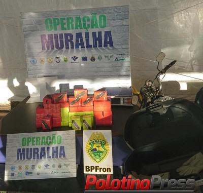 BPFRON - REALIZA A APREENSÃO DE MOTOCICLETAS E CONTRABANDO EM SÃO MIGUEL DO IGUAÇU – PR