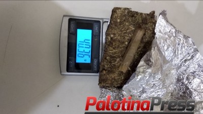 Palotina - PM apreende indivíduo com droga