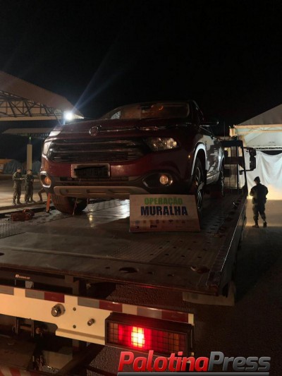 FIAT/TORO É ROUBADO E RECUPERADO NO MESMO DIA, APÓS TER TENTADO FUGIR DE ABORDAGEM DE MILITARES ESTADUAIS.
