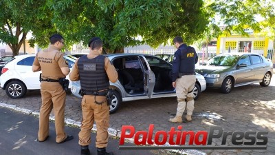 PM de Terra Roxa e PRF apreendem três veículos preparados para contrabando 