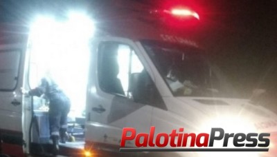 Palotina - Polícia Militar e SAMU registram mais um atropelamento na saída para Terra Roxa.