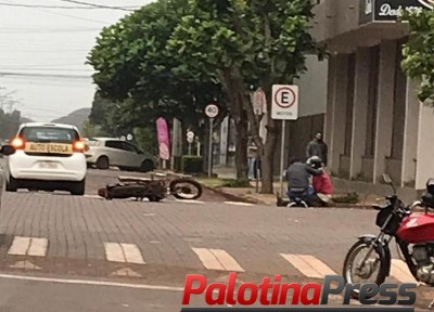 Palotina- Mais um acidente registrado na Avenida