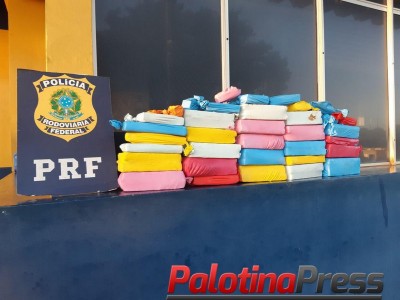 PRF apreende 41 quilos de maconha em tanque de combustível no Paraná