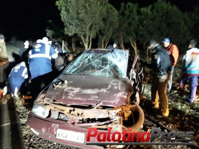  Palotina - Grave acidente de trânsito é registrado na PR-364. Uma pessoa ficou gravemente ferido.
