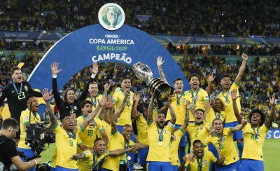 Brasil vence o Peru e é campeão da Copa América