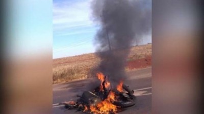 Motociclista fica gravemente ferido em acidente na BR 163 entre Marechal e Toledo