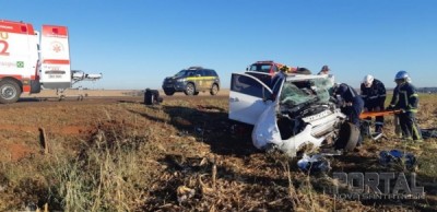 Morre no HU bebê vítima de grave acidente na BR 163