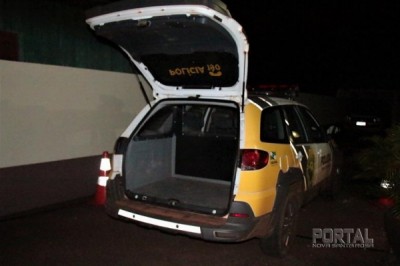 Homem embriagado quebra vidraças de bar ameaça policiais e é preso em Nova Santa Rosa