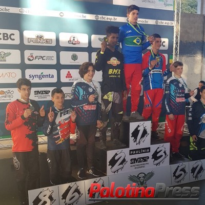 Palotina esteve presente no Campeonato Brasileiro de Bicicross