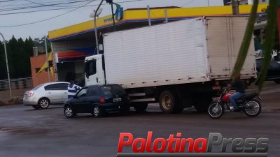 Palotina- Acidente é registrado na Avenida.