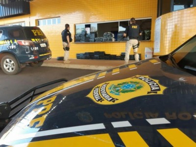 Meia tonelada de maconha é apreendida em Guaíra