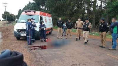 Vítima de assalto é morta com tiro na cabeça em Guaíra