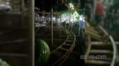 Brinquedo quebra em parque de diversões e deixa feridos em Cianorte