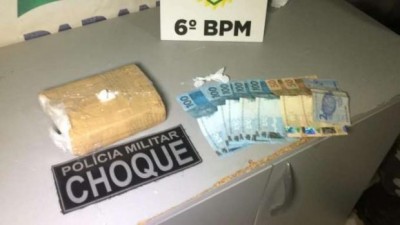 Homem é detido com quase um quilo de cocaína na rodoviária de Cascavel