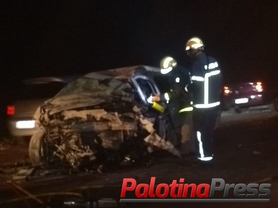 Duas pessoas morrem em grave acidente de trânsito entre Maripá e Toledo.