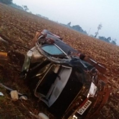 Acidente deixa uma pessoa em estado gravíssimo em Nova Santa Rosa